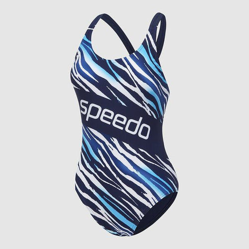 Speedo Womens High Leg Leaderback