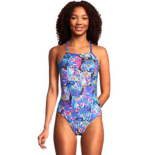 Speedo Womens Catatonic Printed X Back